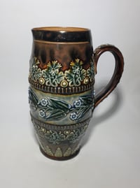 Image 1 of Doulton Lambeth Stoneware Jug 18cm