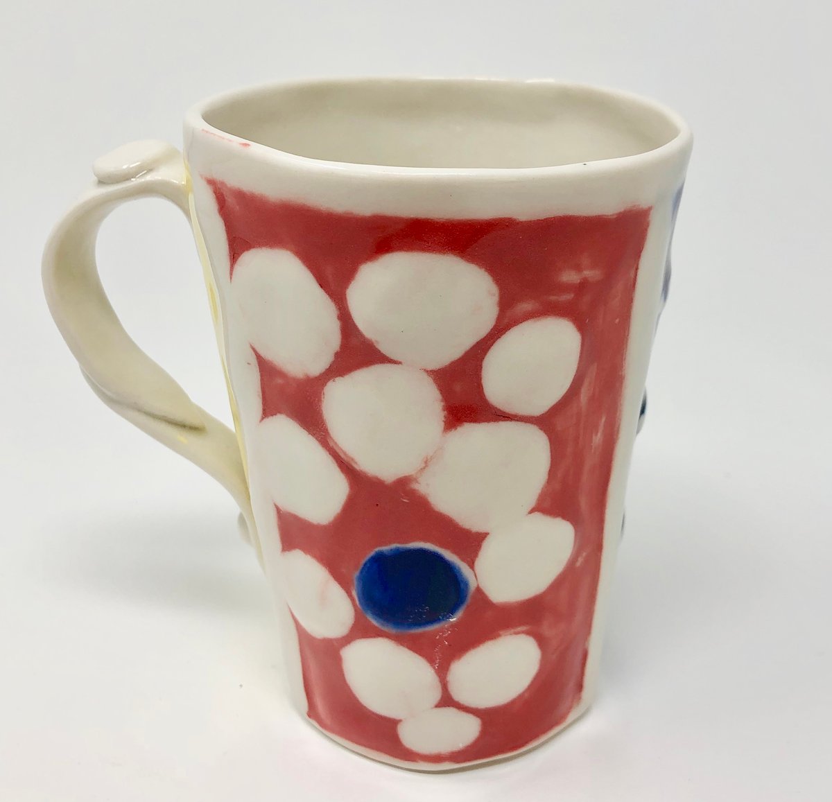 Image of Blue dot Mug