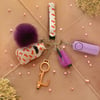 Lilac Keychain - No Spray Option