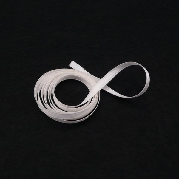 Image of 4mm ivory silk satin ribbon
