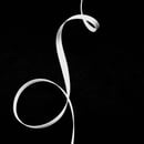 Image 2 of 4mm ivory silk satin ribbon