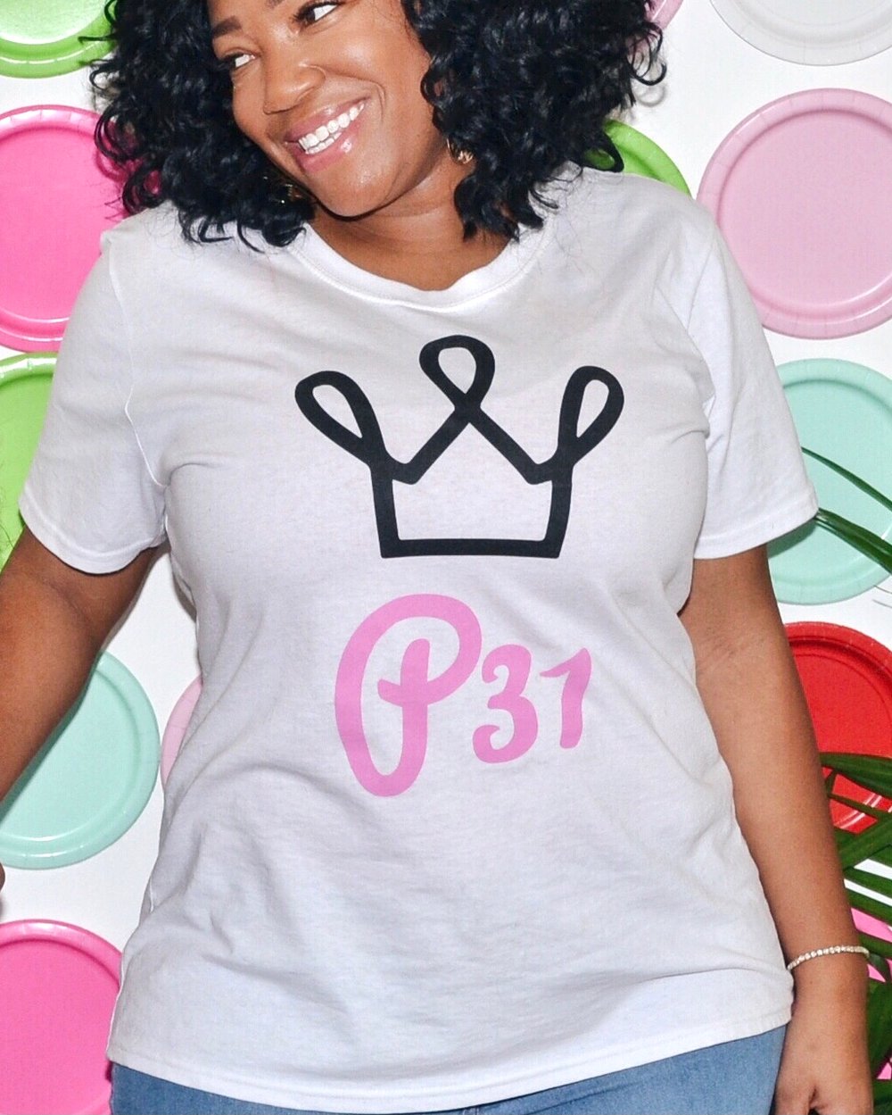 Image of The Proverbs 31 Large Logo Tee