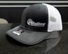 Dallas Performance Trucker Style Hat - Black/White