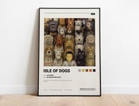 Image 1 of The Isle of Dogs - Wes Anderson Movie Poster