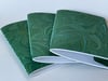 Marbled Notebook Green Swirls Collection