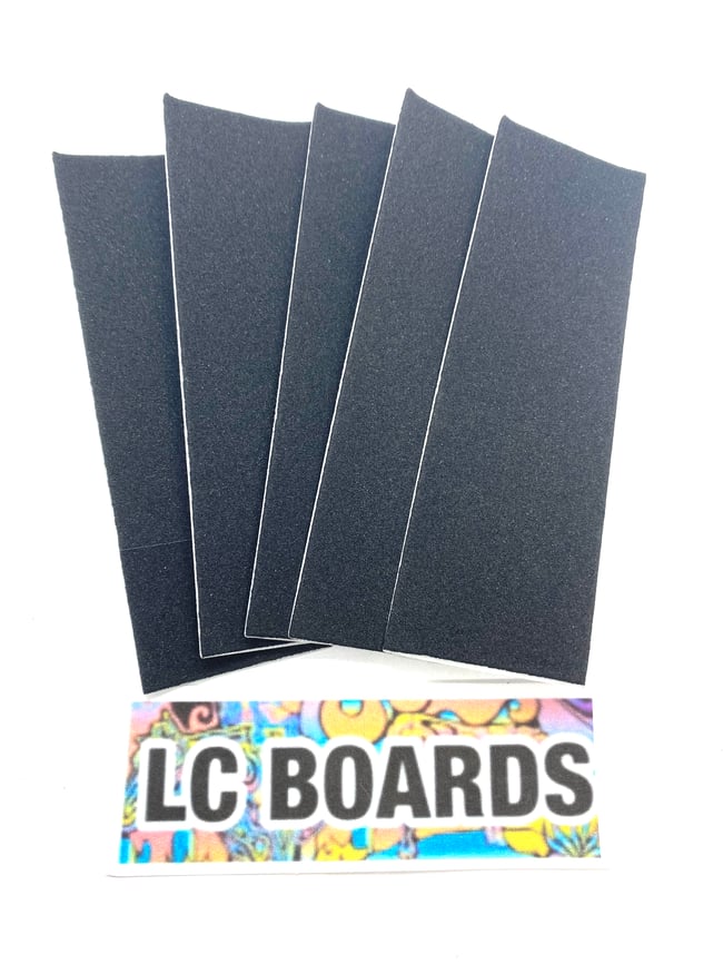 LC BOARDS Fingerboard Super Squishy FOAM Grip Tape 10 pack LC Boards