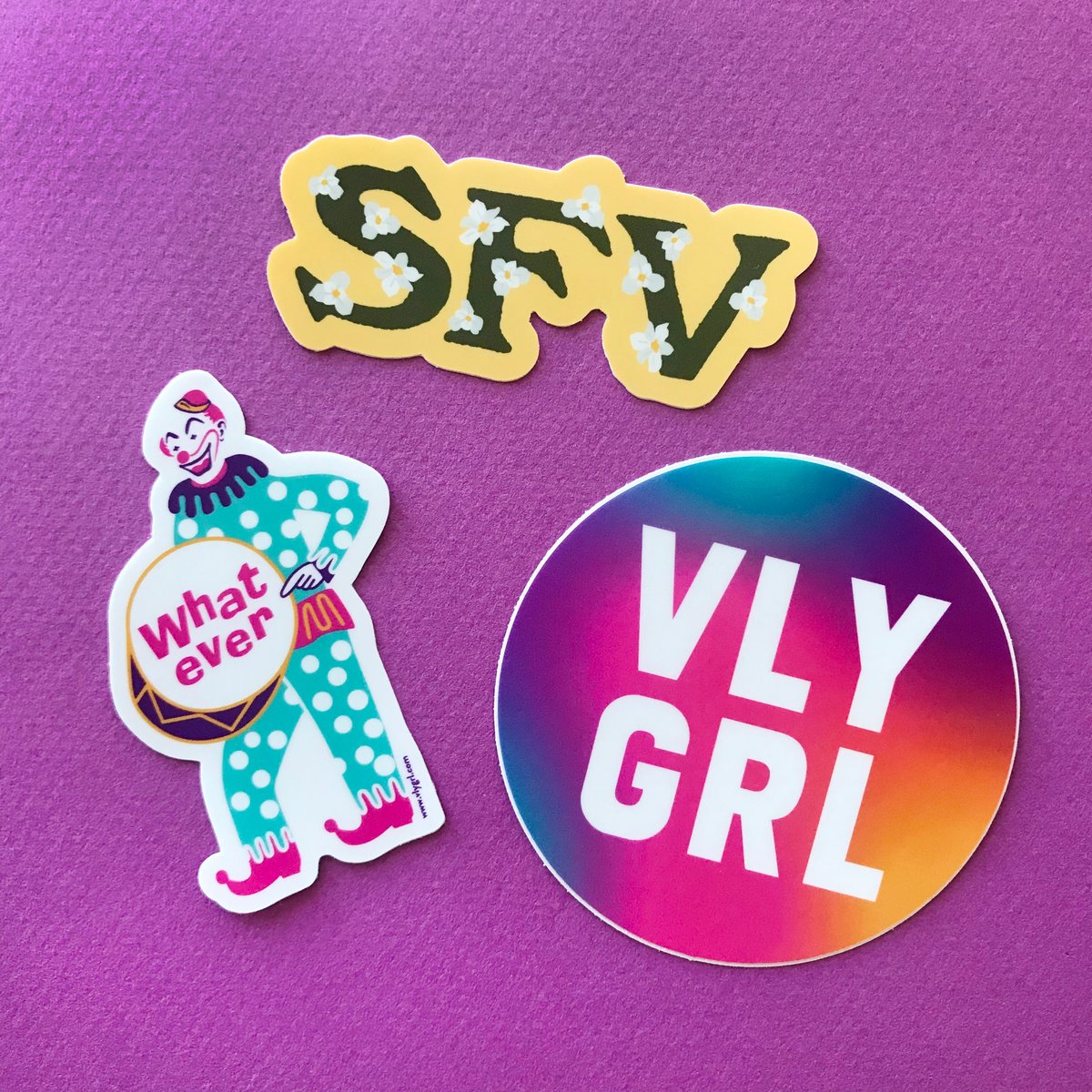Image of VLY GRL Sticker Pack
