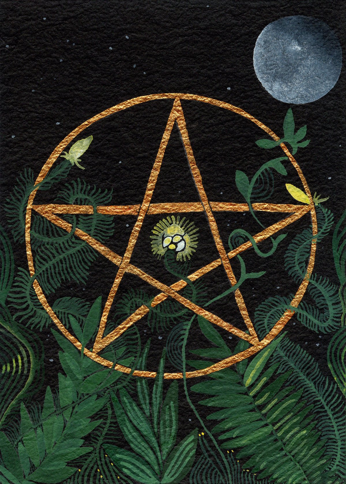 Image of Ace of Pentacles - Limited Edition