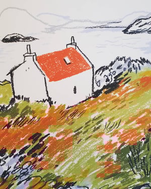 Image of "Travelling up north" original artwork