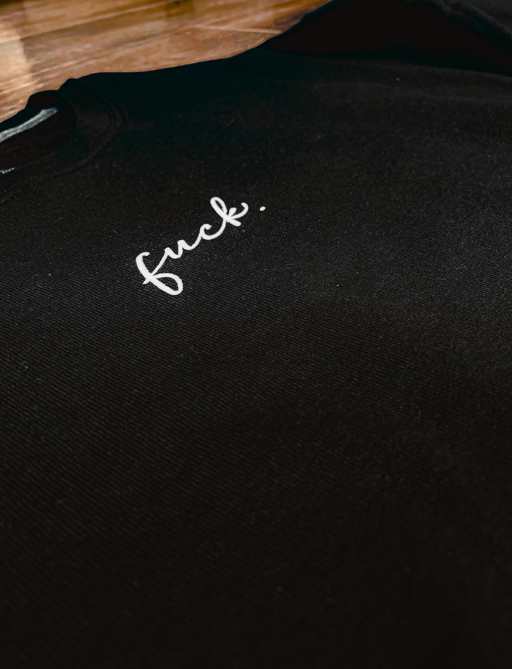 Image of Just Fuck unisex crew neck