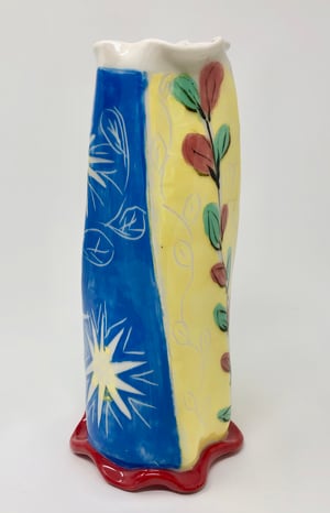 Image of Multicolored Vase