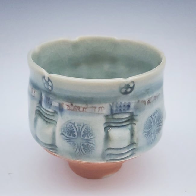 Small Woodfired Altered Tree Tea Bowl