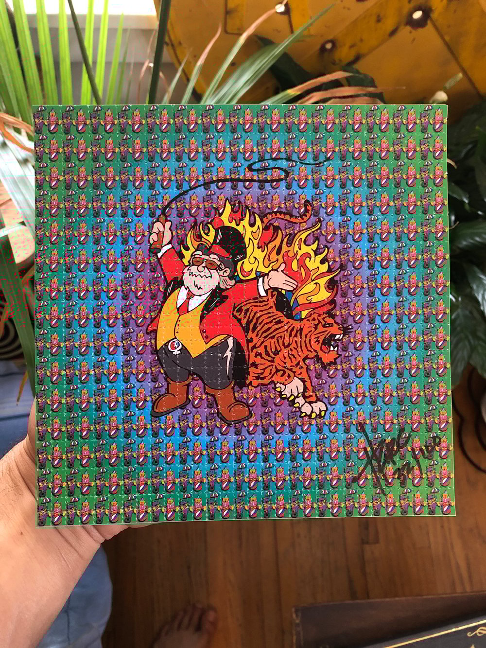 Signed & Numbered /100 blotter 