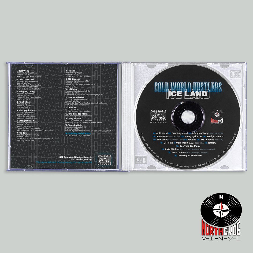 Cold World Hustlers - Iceland (CD) | NorthCyde Vinyl