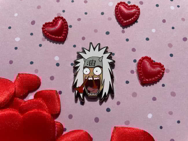 Perverted Old Wise Man Pin