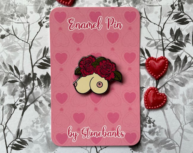 10% off! Sexy Boobie Pins