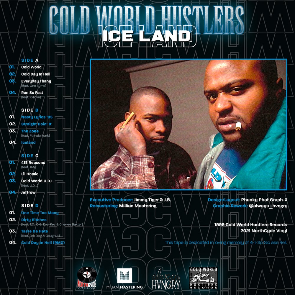 Cold World Hustlers - Iceland (Colored 2LP)