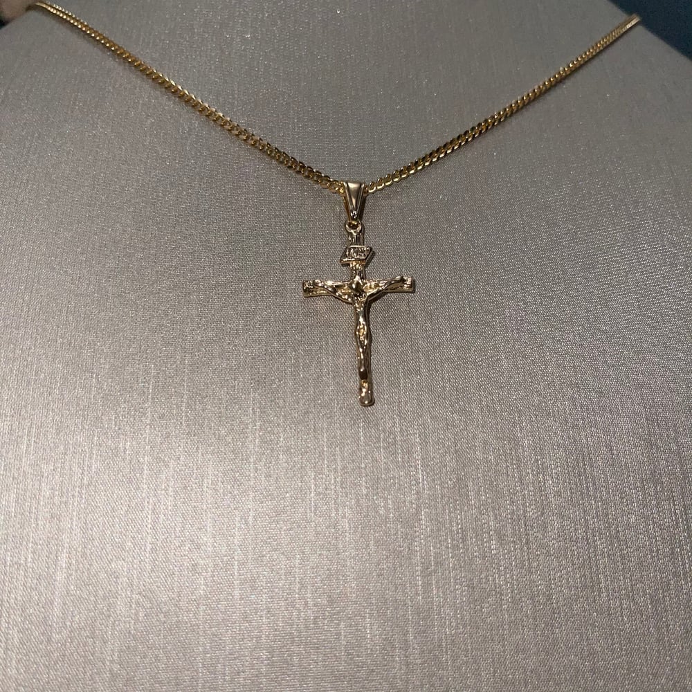 Image of Cross Pendant Necklace 