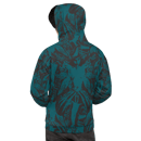 Image 1 of NAMELESS TEAL ALLOVER HOODIE