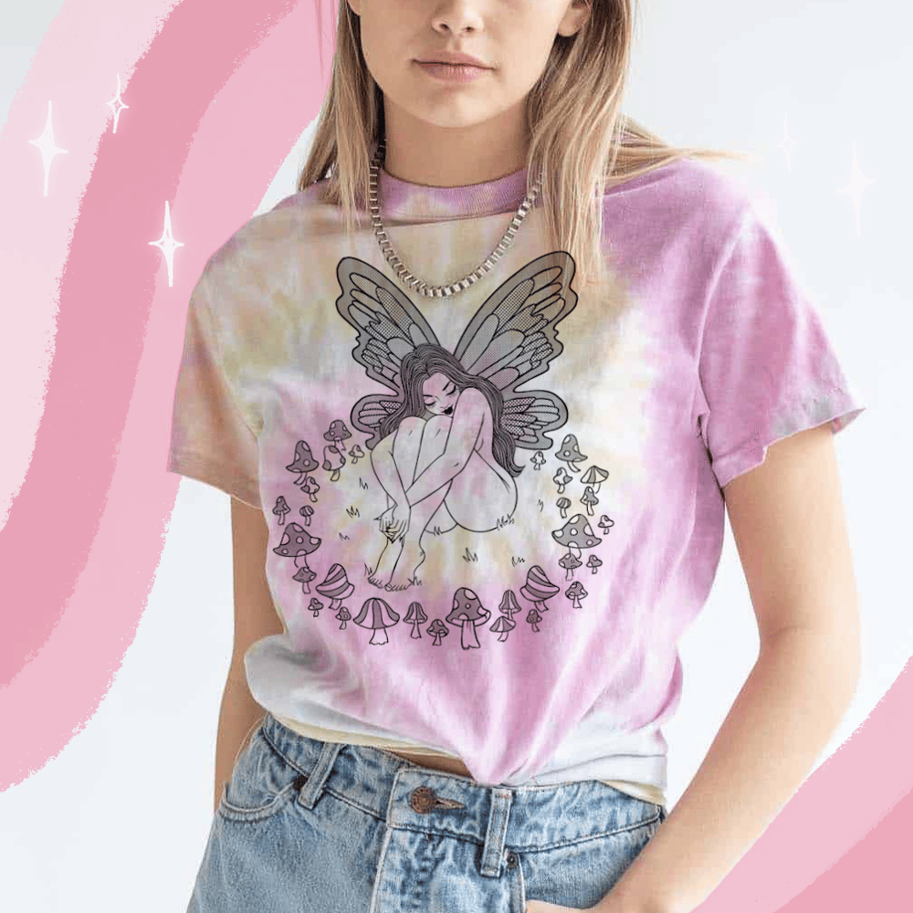 Image of EVERYTHING WILL BE OKAY FAIRY TEE