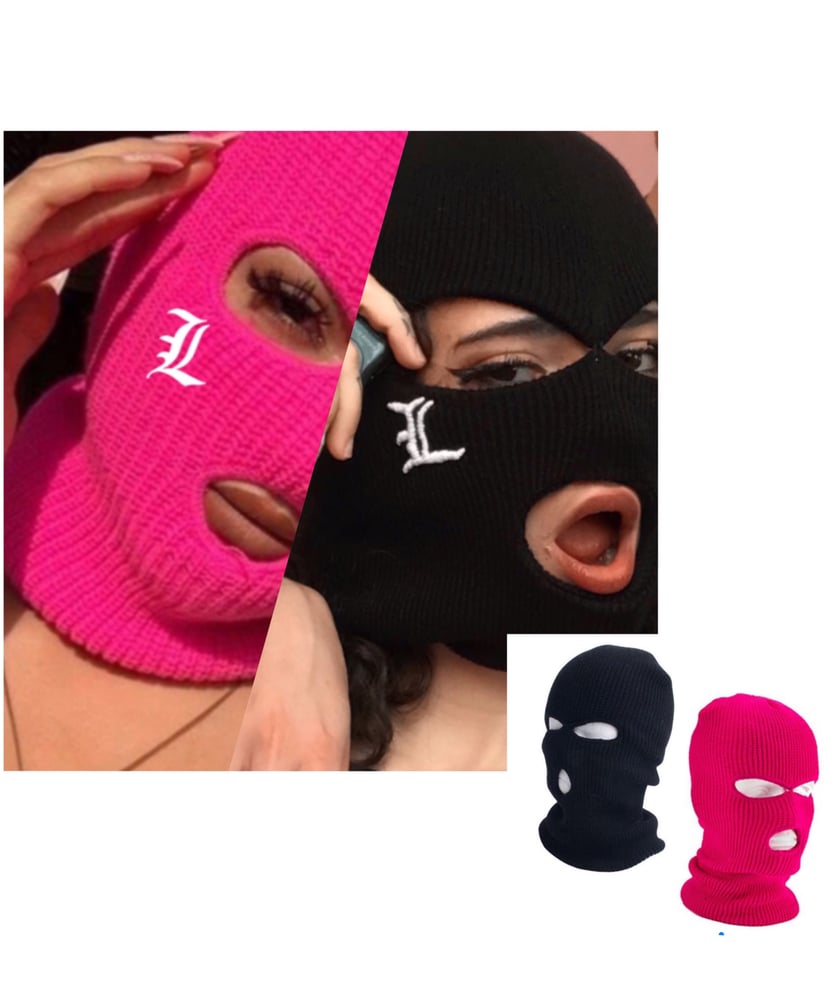 Image of BADDIE SKY MASK “L” 