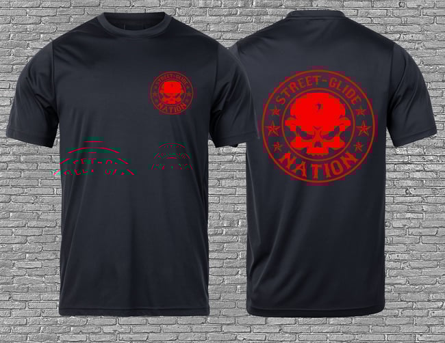 Street Glide Nation Round Logo T