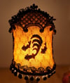 Luxury Victorian Lampshade Nightlight - Golden Pond