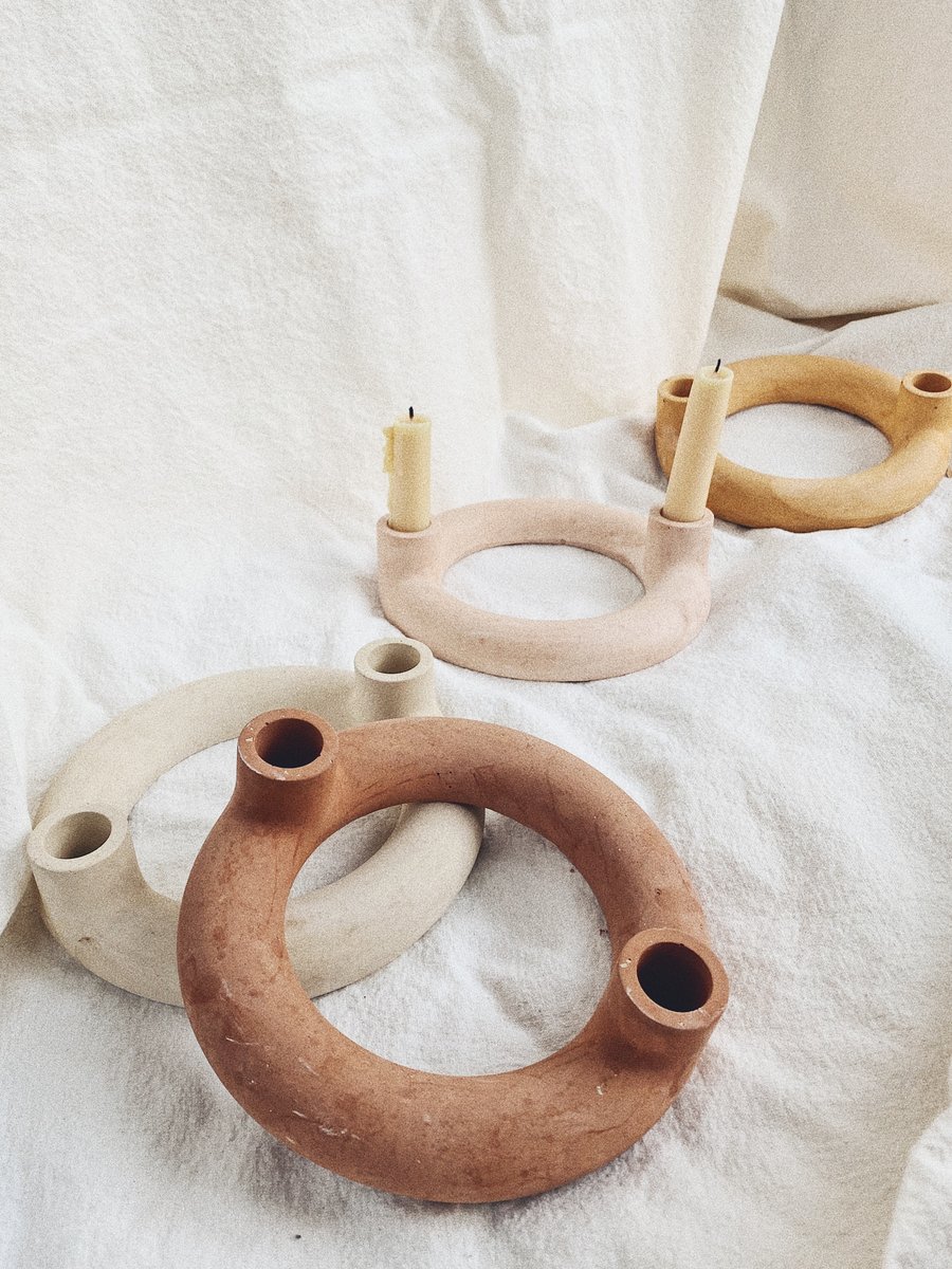 Full moon candle holder whiskey + wine