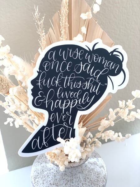 Image of Happily Ever After Die Cut Sticker