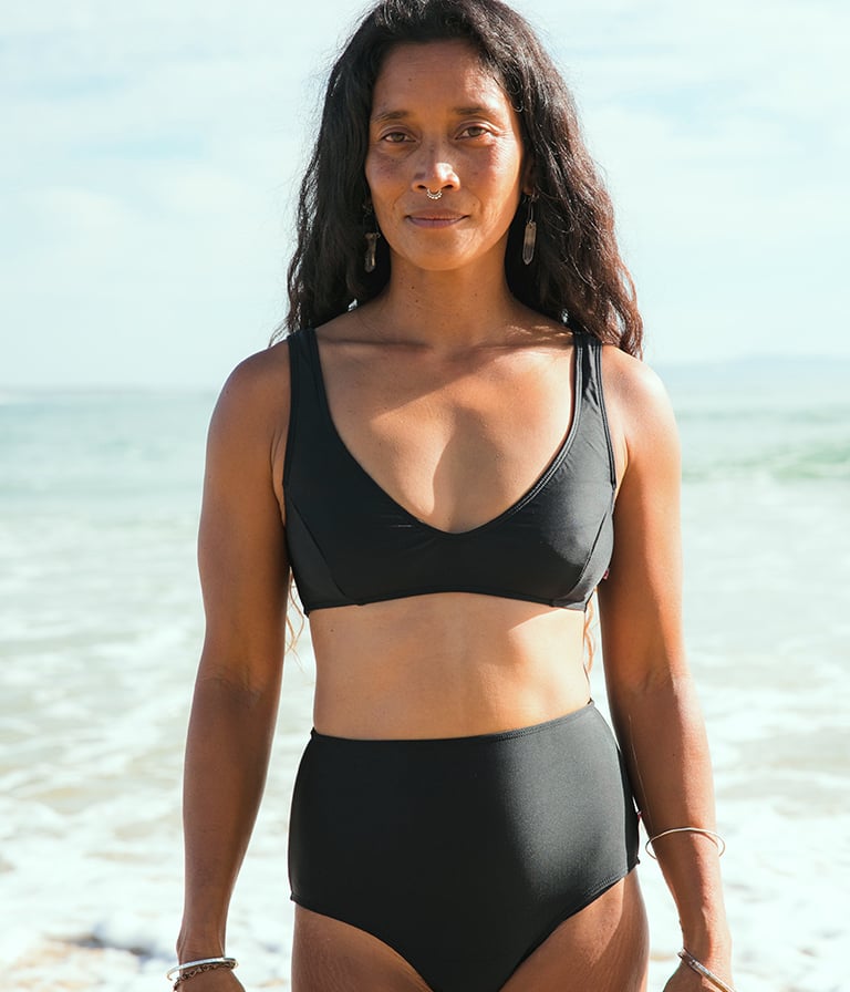 Image of Beach Top - Black