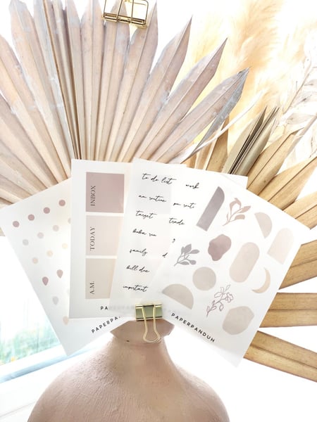 Image of Self Care Mini Sticker Set