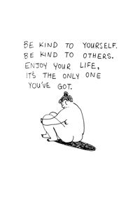 BE KIND A4 PRINT