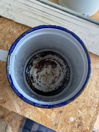Image 3 of Vintage Enamel Can