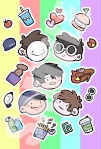 [Ready Stock] Feral Boys Fan-made Stickers
