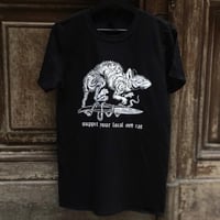 -Support your local rat - t-shirt