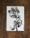 Panther Hearts, Original (5x7)