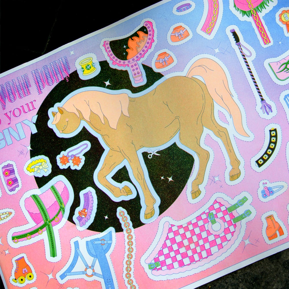Image of " Pimp my pony " - Riso A2