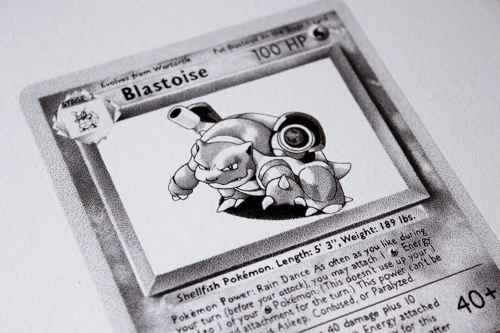 Blastoise - Original | David Bayo Blastoise - Original | David Bayo