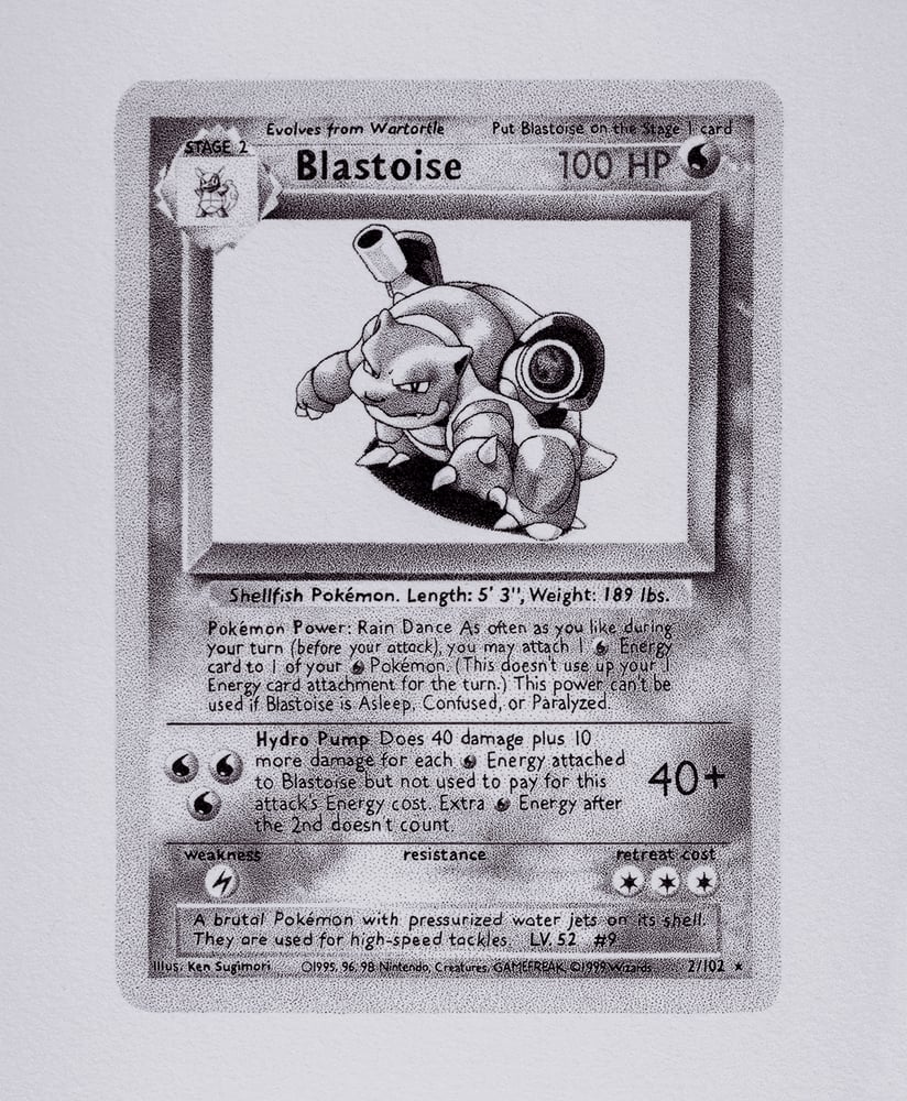 Blastoise - Original | David Bayo Blastoise - Original | David Bayo