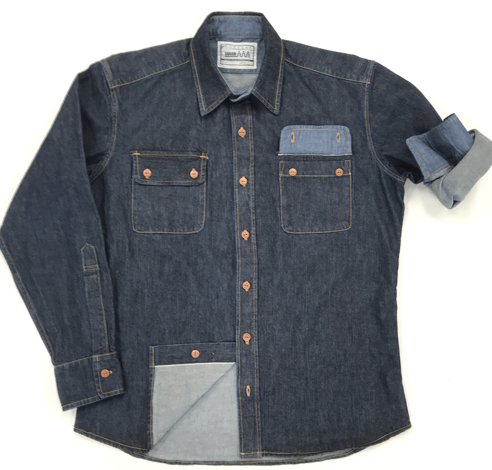 Image of Fruitvale Button-Down Denim Shirt