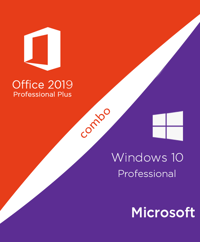 Windows 10 Pro + Office 2019 License