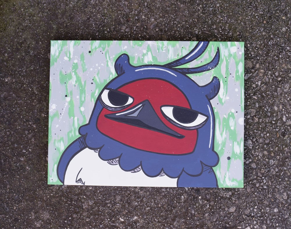 Image of 5x7 Print- Anti-bird named Nero