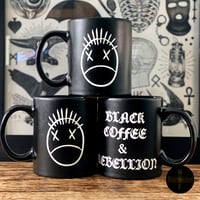 Image 1 of The Distillers "Black Coffee and Rebellion" 11oz/Porcelain Mug