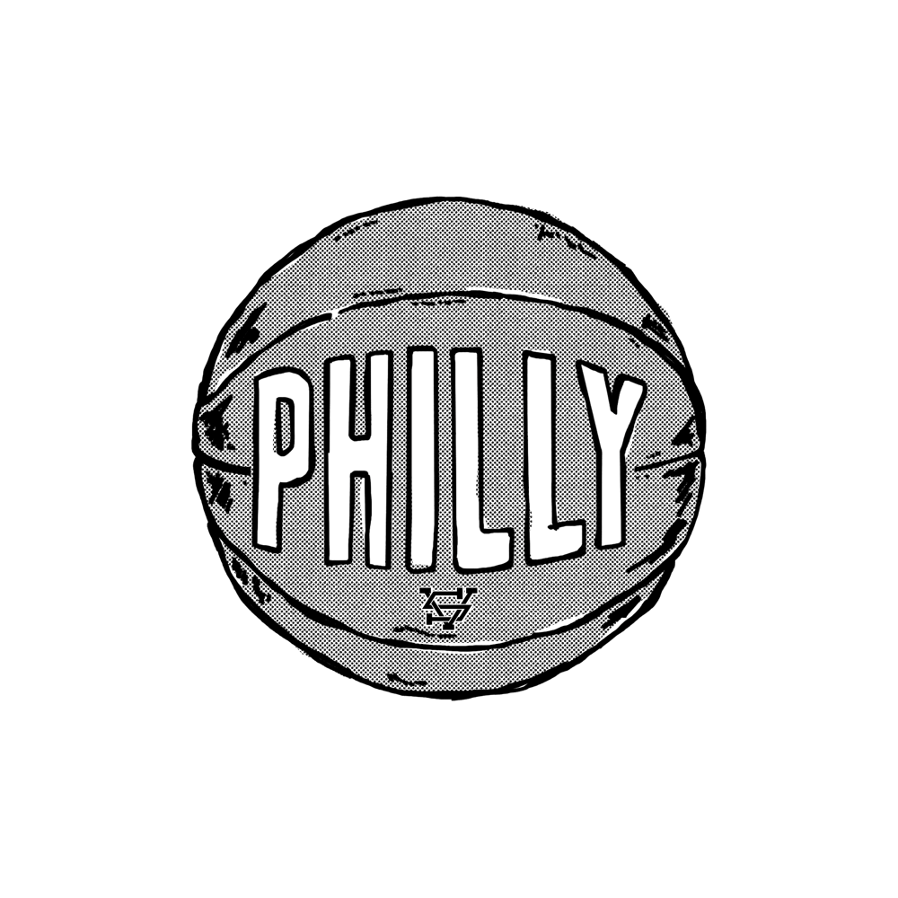 Image of Philly Basketball Sticker