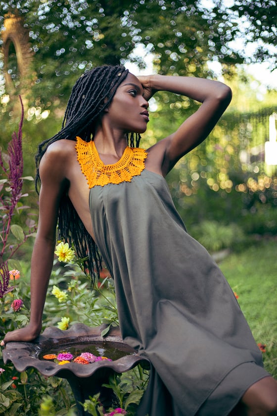 Image of Olive and Marigold Monique Dress