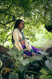 Image 1 of Ice Gray Leone Bolero Jacket