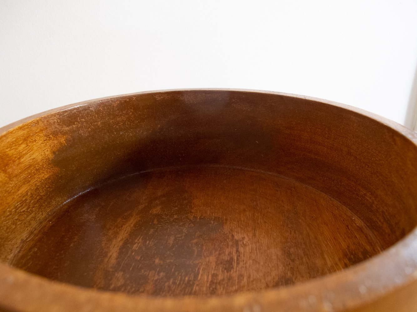 Image of teak bowl