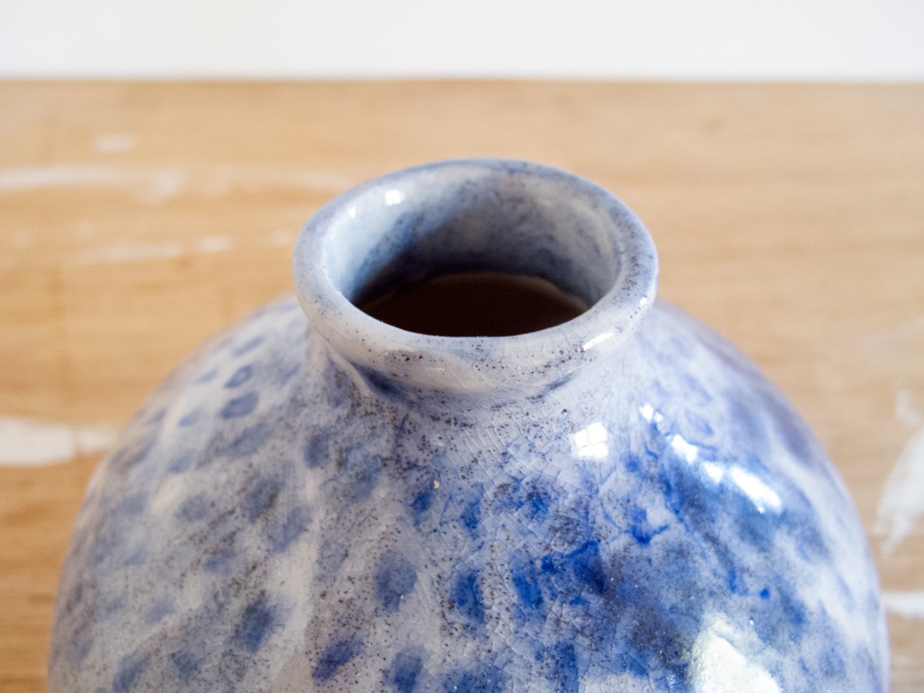 Image of little blue vase