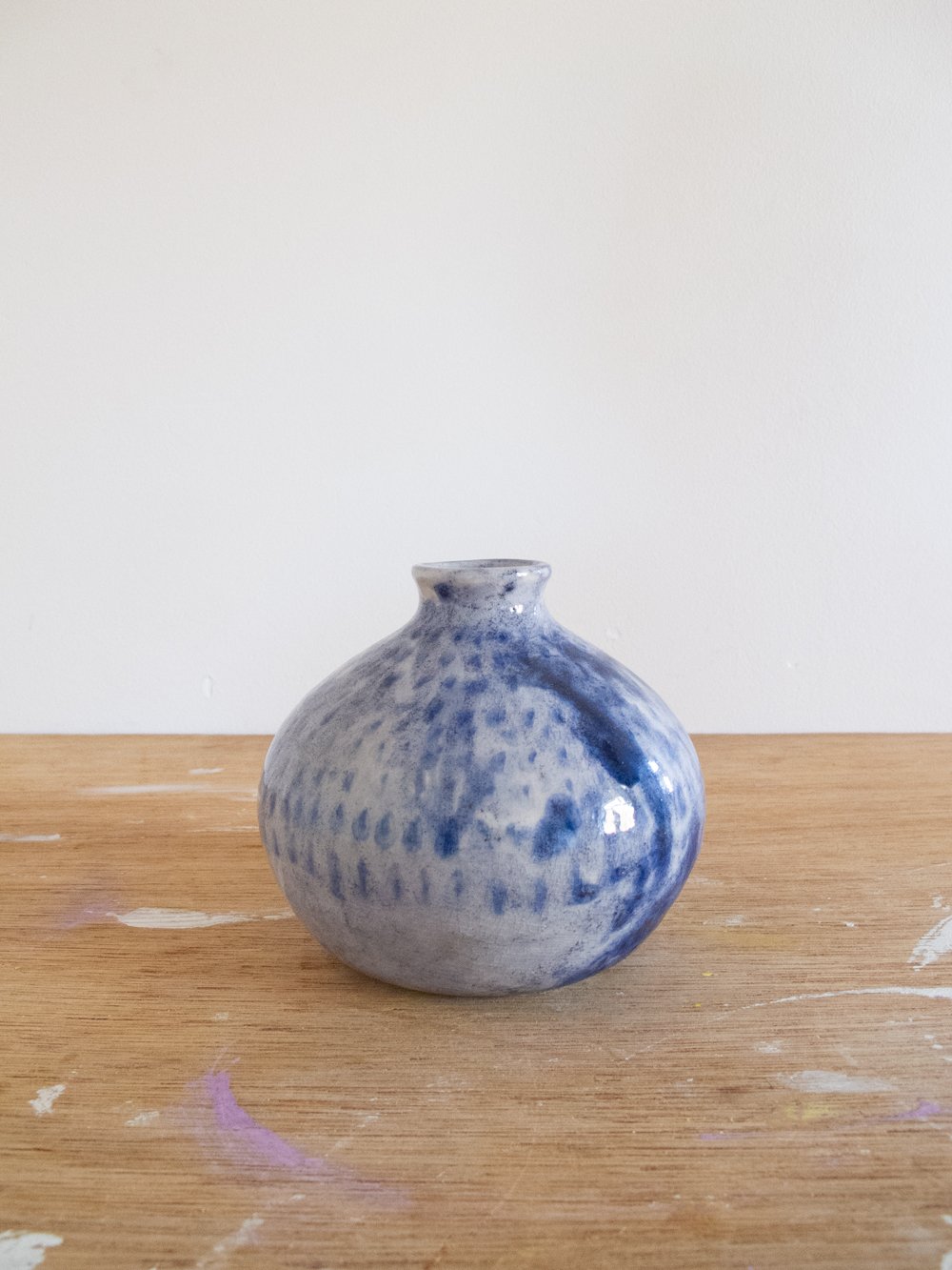 Image of little blue vase