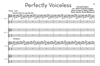 Perfectly Voiceless - Score and Parts